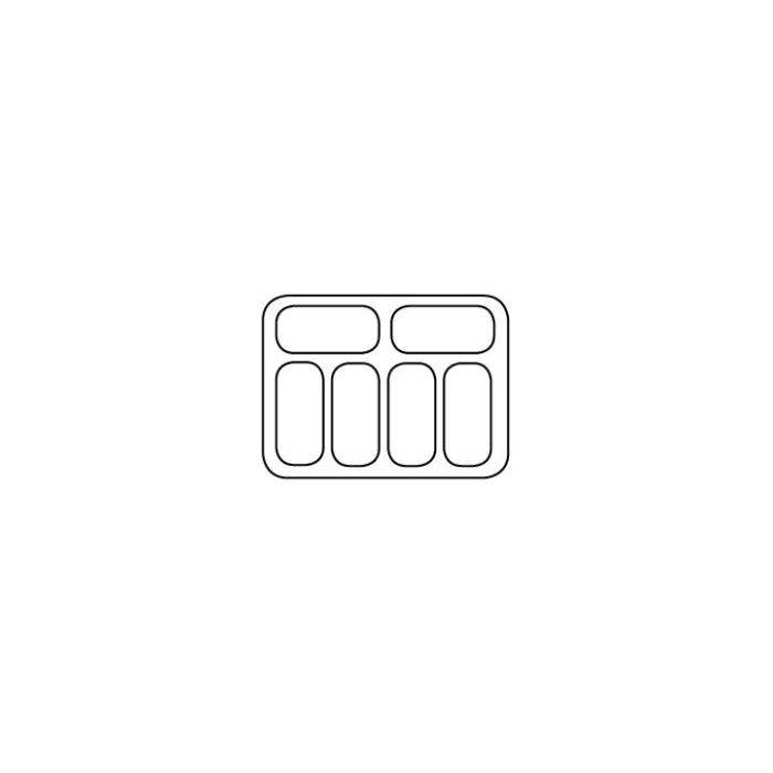 Vitrina inghetata 6x5 Lt. 90 cm, 231 Lt. - eurogastro.ro